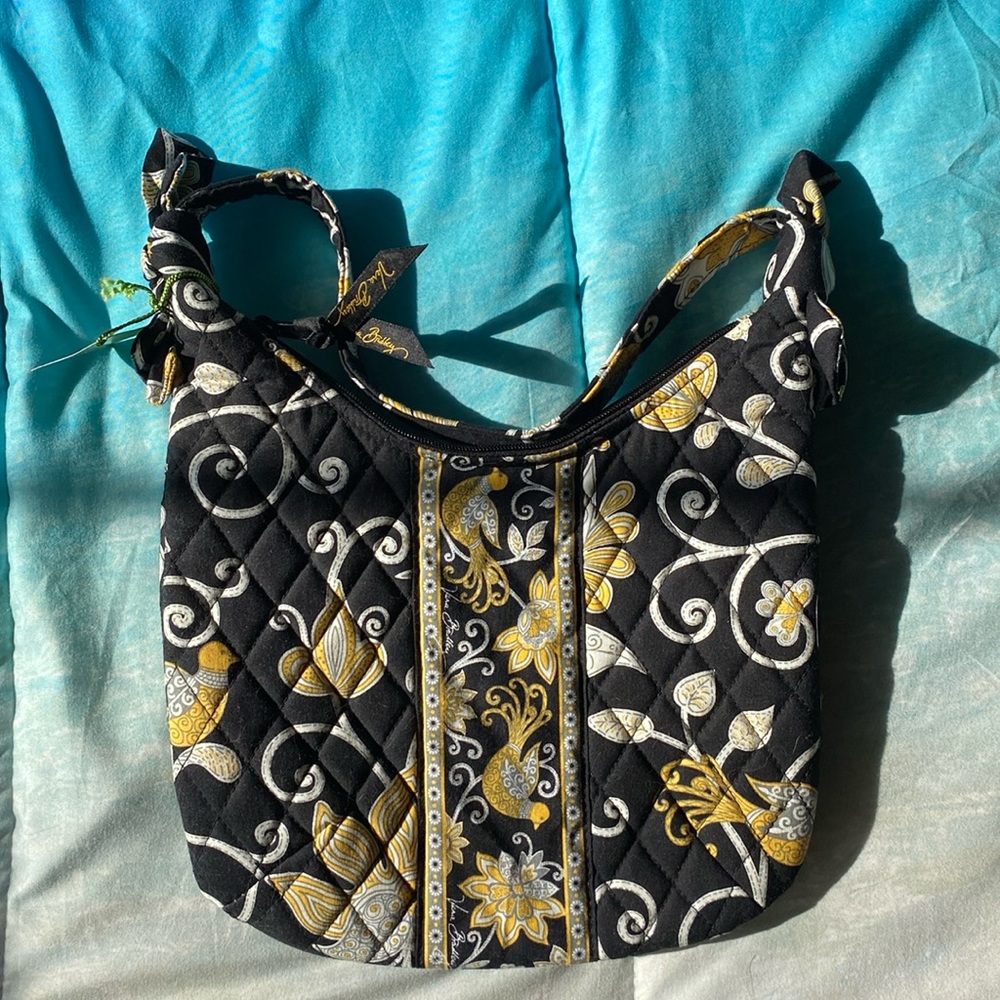 Olivia Yellow Bird Vera Bradley Purse